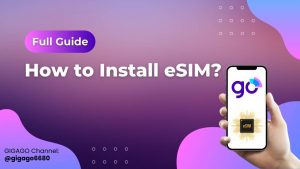 How to install Haiti eSIM