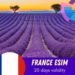 France eSIM 20 days