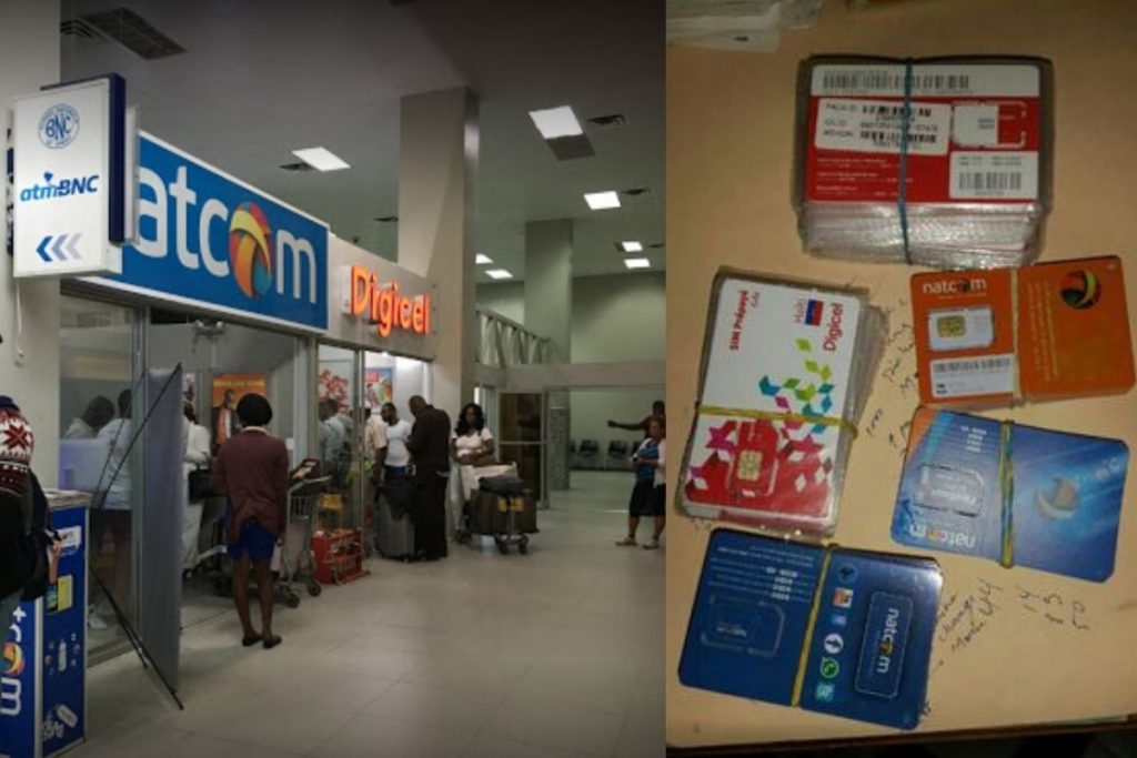 where to buy a sim card at toussaint louverture airport